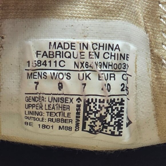 Converse Chuck Taylor Womens Size 9 Beige Shoes Skateboarding Casual Walking - Picture 6 of 13